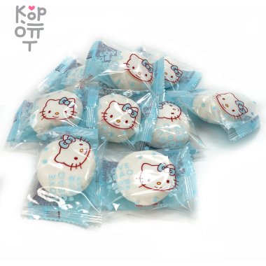 Маршмеллоу Hello Kitty Love, сэндвич с Черничным джемом &mdash; Корейские товары для всей семьи(КорОпт)