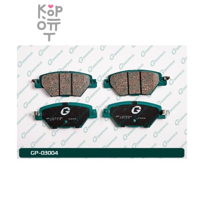 Колодки тормозные дисковые NP-5070 / D3178 / GP-03004 TKY8-26-48Z G-brake