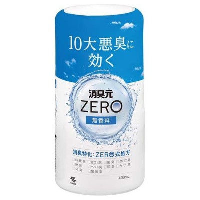 Kobayashi Жидкий дезодорант "Shoshugen Zero" (нейтрализатор / без запаха) 400 мл