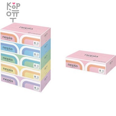 NEPIA Premium Soft - Бумажные двухслойные салфетки, 180шт. — Корейские товары для всей семьи(КорОпт)