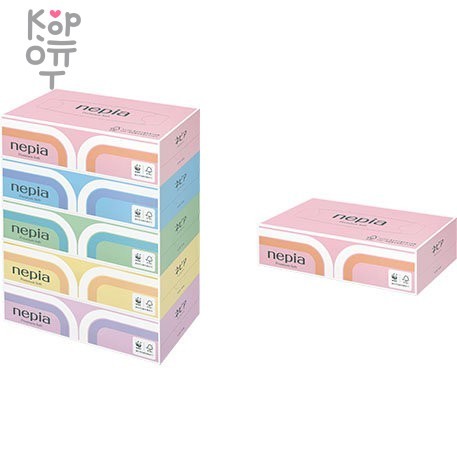 NEPIA Premium Soft - Бумажные двухслойные салфетки, 180шт., купить с доставкой на дом фото 1 — Корейские товары для всей семьи(КорОпт)