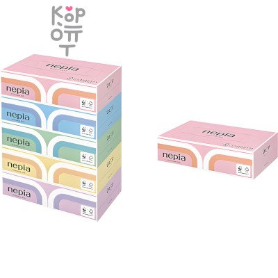 NEPIA Premium Soft - Бумажные двухслойные салфетки, 180 шт.