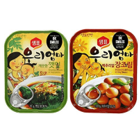 Sempio Sesame Leaves in Spicy Sauce - Консервированные листья кунжута в остром соусе 70гр.