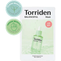 Torriden Balanceful Cica Mask Pack - Тканевая маска с Центеллой для проблемной кожи 25мл.