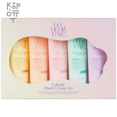 L&#039;odeurlette In England Colorfit Hand Cream - Увлажняющий парфюмированный крем для рук 50мл. — Корейские товары для всей семьи(КорОпт)