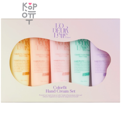 L'odeurlette In England Colorfit Hand Cream - Увлажняющий парфюмированный крем для рук 50мл.