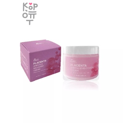 Ekel Age Recovery Cream Placenta - Ампульный крем для лица с плацентой 100 гр