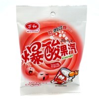 Кислая карамель WanHeDa Sour Sour Fruit Steam Candy Газировка с взрывным вкусом Колы