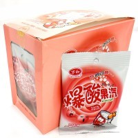 Кислая карамель WanHeDa Sour Sour Fruit Steam Candy Газировка с взрывным вкусом Колы