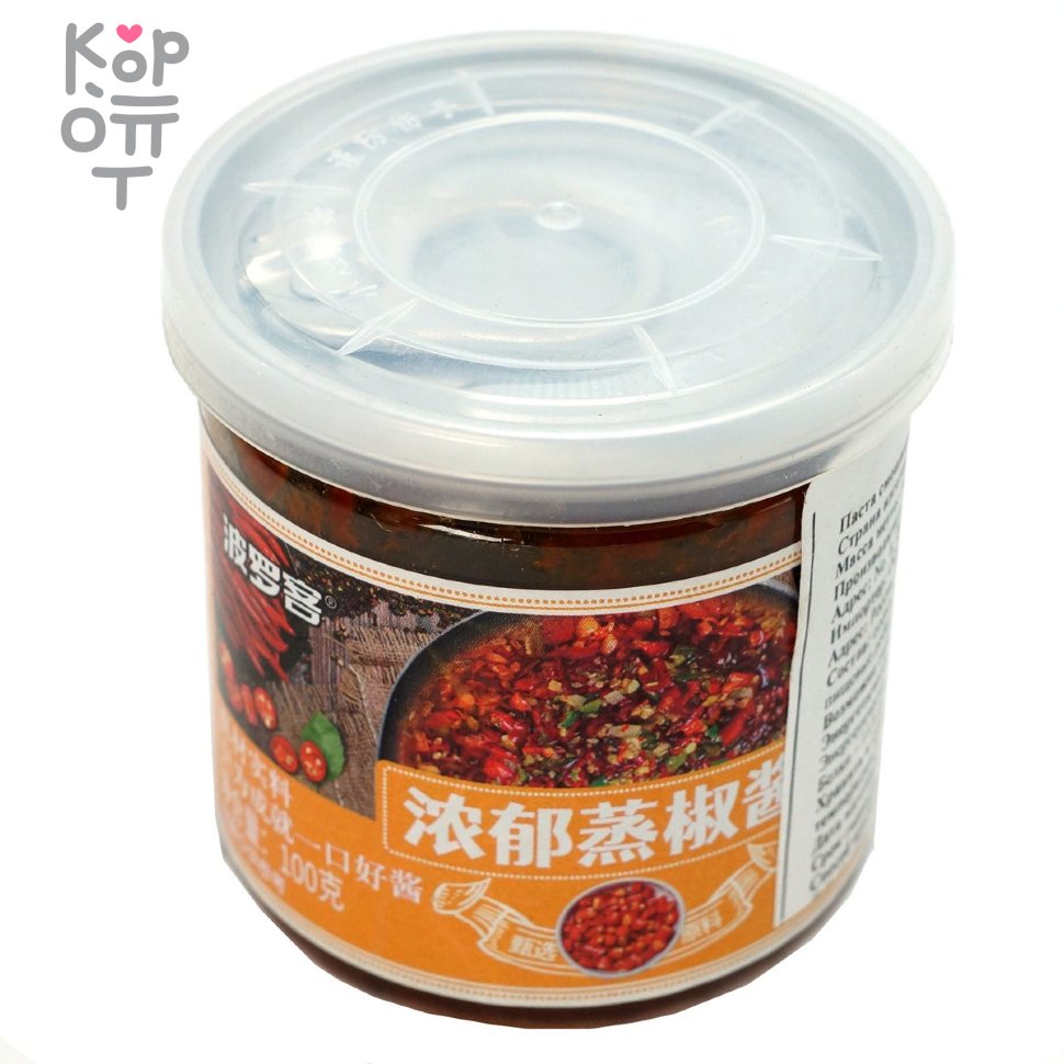 Shandong Soybean Pepper Sauce - Насыщенный перечный соус на пару, 100гр. по  цене 125 руб. в интернет магазине Корейские товары для всей семьи(КорОпт)