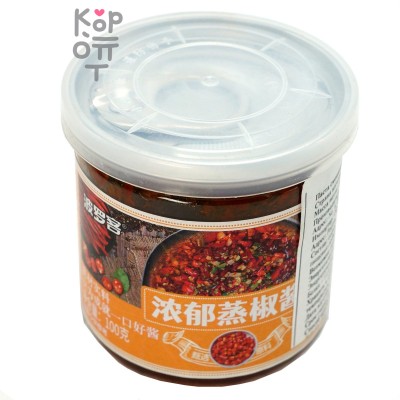Shandong Soybean Pepper Sauce - Насыщенный перечный соус на пару, 100гр.