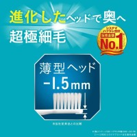LION Dentor Systema Зубная щётка с прямой ручкой и экстратонкими концами щетинок, средняя жесткость