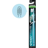 LION Dentor Systema Зубная щётка с прямой ручкой и экстратонкими концами щетинок, средняя жесткость