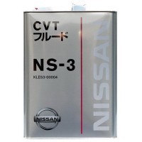 NISSAN CVT Fluid NS-3 - Трансмиссионная жидкость для вариатора 4л.