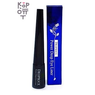 Deoproce — Power Deep Eyeliner — Жидкая подводка для глаз, 5 мл
