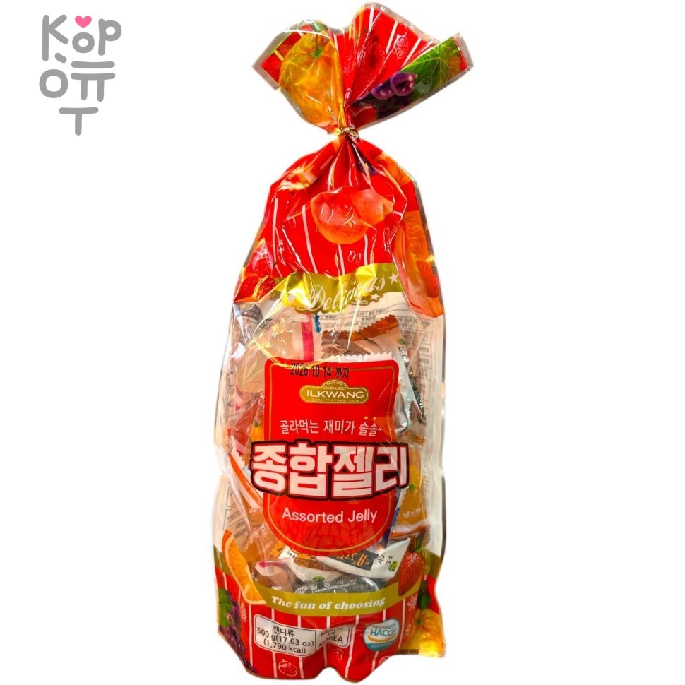 ILKWANG Assorted Jelly - Желейное ассорти с фруктовым вкусом, купить с доставкой на дом фото 1 — Корейские товары для всей семьи(КорОпт)