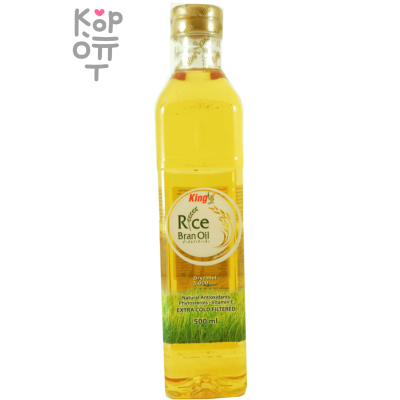 KING ISLAND Масло из рисовых отрубей, 100% натуральное