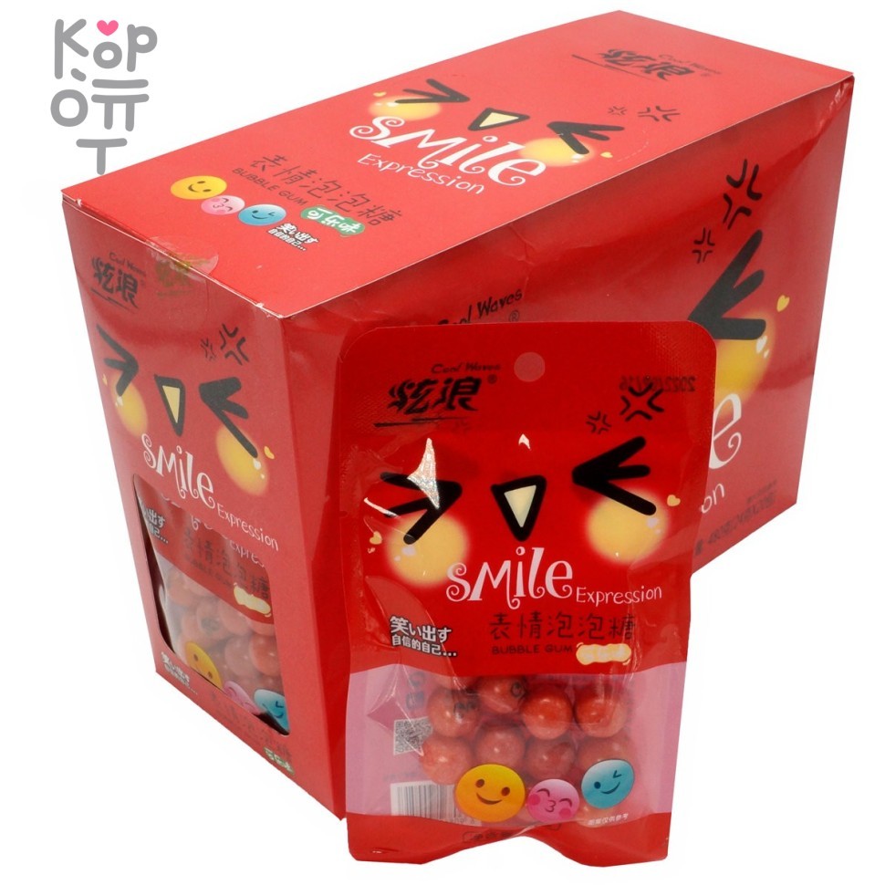 Жевательная резинка Smile Epression со вкусом Колы, купить с доставкой на дом фото 1 — Корейские товары для всей семьи(КорОпт)