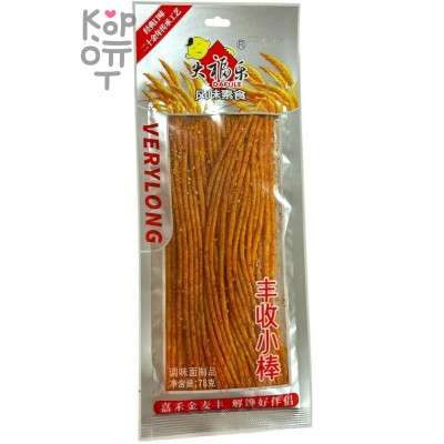Снэк Dafule Very Long - Пряный вегетарианский снек Хороший урожай, палочки, 78гр.