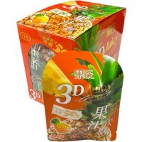 Жевательный мармелад 3D Gummies с настоящим фруктовым 50% соком и вкусом Винограда