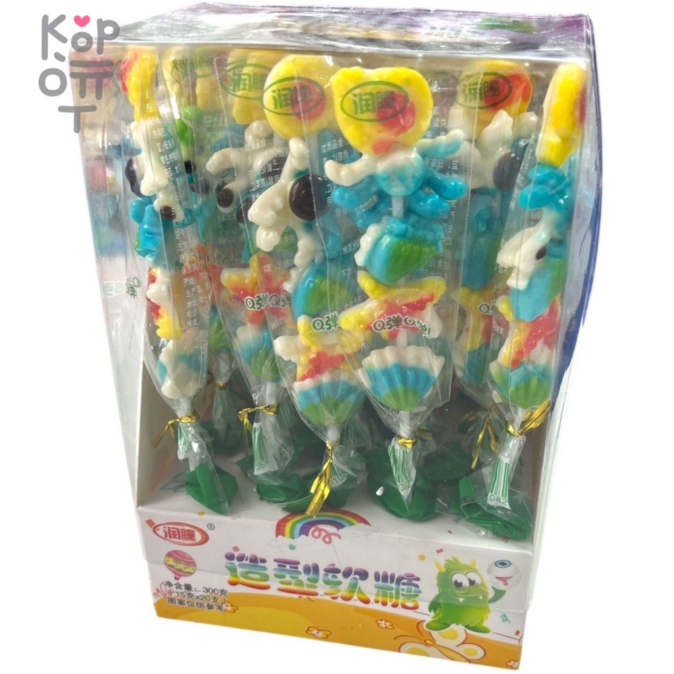 Жевательный фруктовый мармелад Shugar Baby Egg - Монстрик морские обитатели, купить с доставкой на дом фото 1 &mdash; Корейские товары для всей семьи(КорОпт)