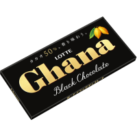 LOTTE Black Chocolate - Шоколад Гана черный 50гр.