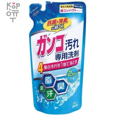 Жидкое средство для стирки одежды (удаление стойких загрязнений, концентрат) 360 мл, мягкая упаковка &mdash; Корейские товары для всей семьи(КорОпт)