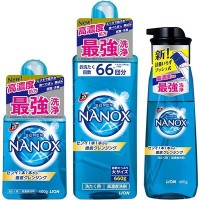 Lion - Топ-Nanox Super Гель для стирки концентрированный с активным пятновыводителем, удаляющим стойкие загрязнения