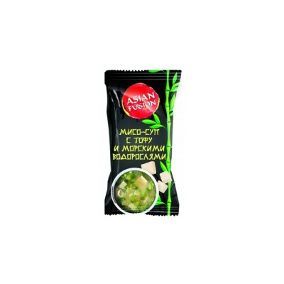 ASIAN FUSION — Мисо-суп с тофу и морскими водорослями п/п 12 г × 10
