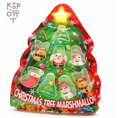 Маршмеллоу Christmas tree marshmallow Новогодняя елка, 80гр. — Корейские товары для всей семьи(КорОпт)