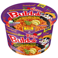 Samyang Hot Chicken Flavor Ramen Habanero Lime Buldak - Лапша быстрого приготовления со вкусом Курицы, перцем Хабанеро и Лаймом.