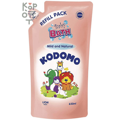 LION Kodomo Baby Bath Refill - Пена для ванн детская 650 мл