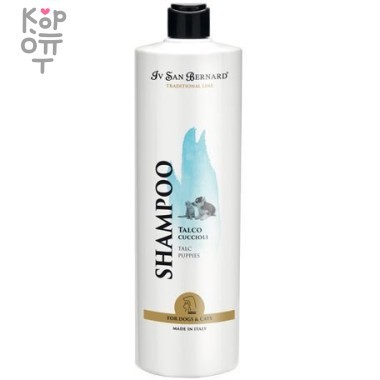 ISB Traditional Line Talc Шампунь для щенков и котят 1 л — Корейские товары для всей семьи(КорОпт)