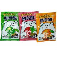 Кислая освежающая карамель Cool Waves Sour Candy - Разбуди медведя вкусом сочного Яблока