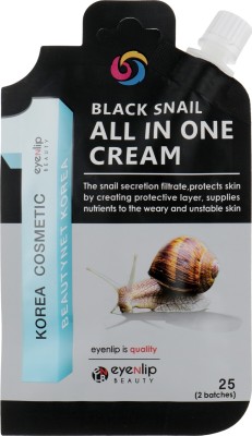 EYENLIP Black Snail All In One Cream — Крем для лица с муцином чёрной улитки, 25 граммов