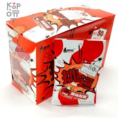 Кислая леденцовая карамель Dushike с дразнящим вкусом Колы — Корейские товары для всей семьи(КорОпт)