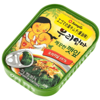 Sempio Sesame Leaves in Soy Sauce - Консервированные листья кунжута в соевом соусе 70гр.