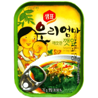 Sempio Sesame Leaves in Soy Sauce - Консервированные листья кунжута в соевом соусе 70гр.