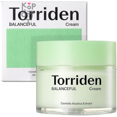Torriden Balanceful Cica Cream - Успокаивающий крем для чувствительной кожи с Центеллой 80мл.