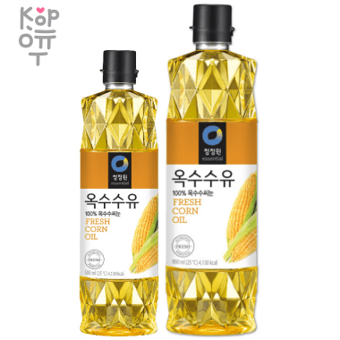 Daesang Fresh Corn Oil - Кукурузное масло — Корейские товары для всей семьи(КорОпт)