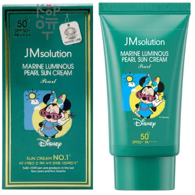 JMSolution Cheonggwang Marine Pearl Sun Cream Pearl - Нежный солнцезащитный крем для лица с экстрактом Жемчуга 50гр. 