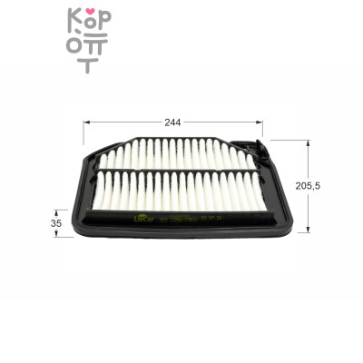 LIVCAR AIR FILTER LCZ0004A / (A-987) / Воздушный фильтр