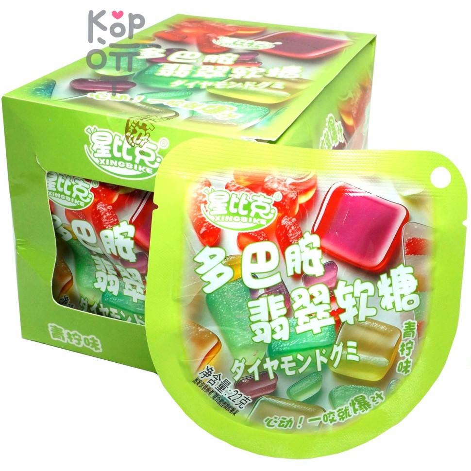 Мягкая конфета XingBike Candy - Изумрудный мармелад со вкусом Яблока