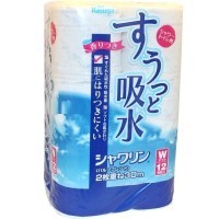 Kasuga Kyusui Туалетная бумага двухслойная ароматизированная, 25 м. (12 рулонов упаковка)