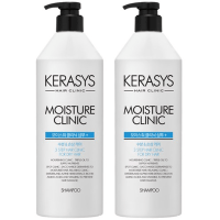 Kerasys Moisture Clinic Protein Shampoo - Протеиновый увлажняющий шампунь для поврежденных волос.