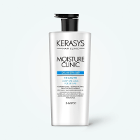 Kerasys Moisture Clinic Protein Shampoo - Протеиновый увлажняющий шампунь для поврежденных волос.