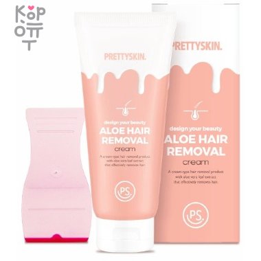 Pretty Skin Design Your Beauty Aloe Hair Removal Cream - Крем для депиляции с экстрактом алоэ 100мл. — Корейские товары для всей семьи(КорОпт)