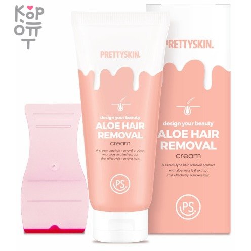 Pretty Skin Design Your Beauty Aloe Hair Removal Cream - Крем для депиляции с экстрактом алоэ 100мл., купить с доставкой на дом фото 1 — Корейские товары для всей семьи(КорОпт)
