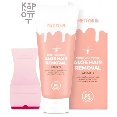 PrettySkin Design Your Beauty Aloe Hair Removal Cream - Крем для депиляции с экстрактом алоэ 100 мл