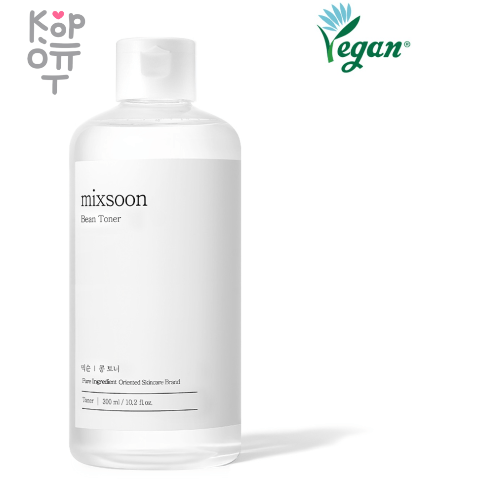 mixsoon Bean Toner - Балансирующий тонер с соевыми Бобами 300мл., купить с доставкой на дом фото 1 — Корейские товары для всей семьи(КорОпт)
